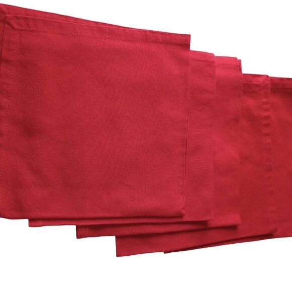 Set of five linen blend table napkins - Picture 1 of 2